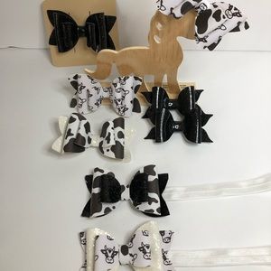 I made a lot of bows! Ask me for pictures